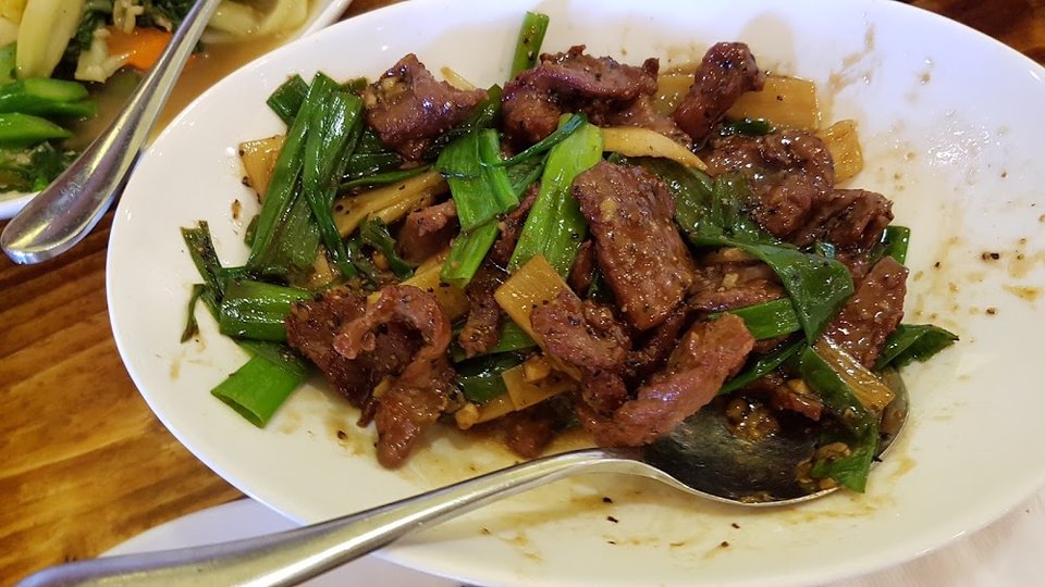 Beef Mogolian Style