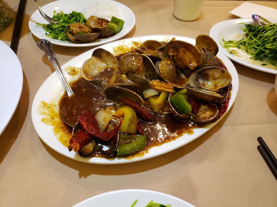 Clams with Black Bean Sauce